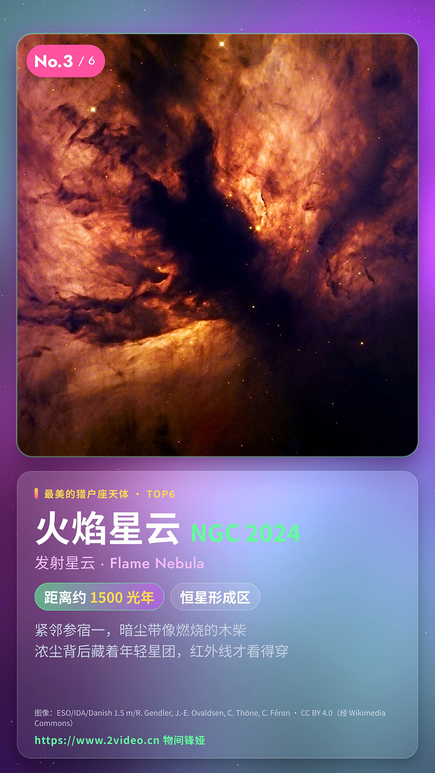No.3 火焰星云 NGC 2024