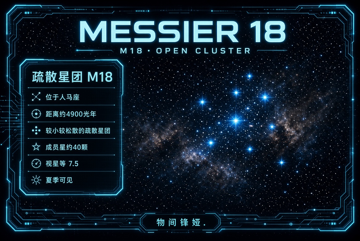 M018_疏散星团_Open_Cluster