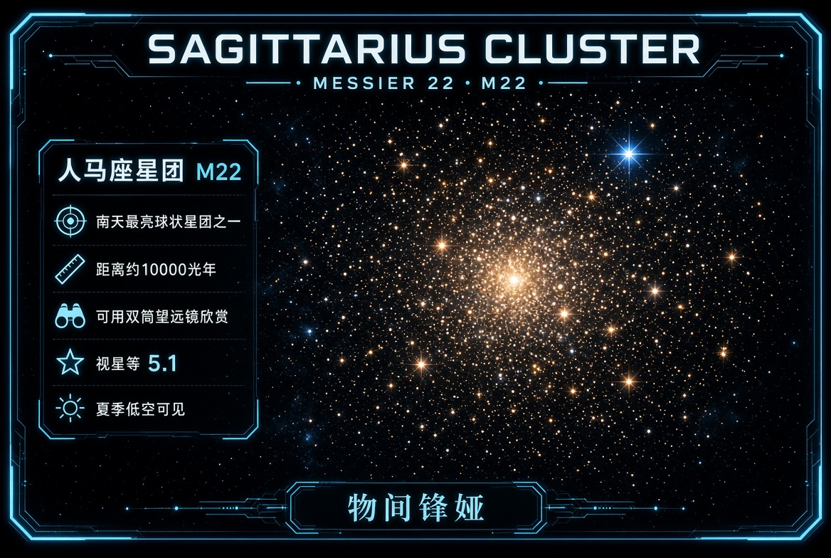 M022_人马座星团_Sagittarius_Cluster