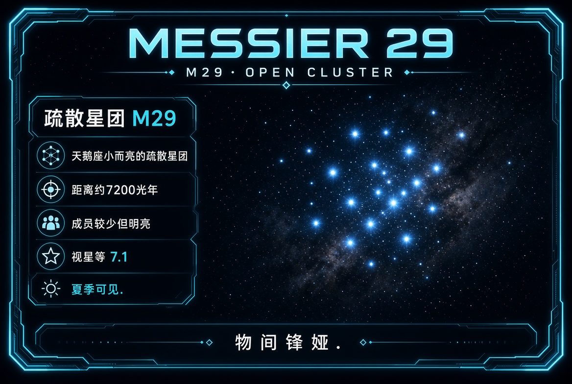 M029_疏散星团_Open_Cluster