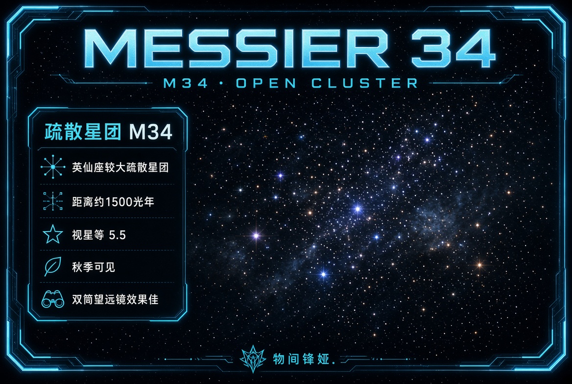 M系列Info图 / Messier_M034-M044_物间锋娅