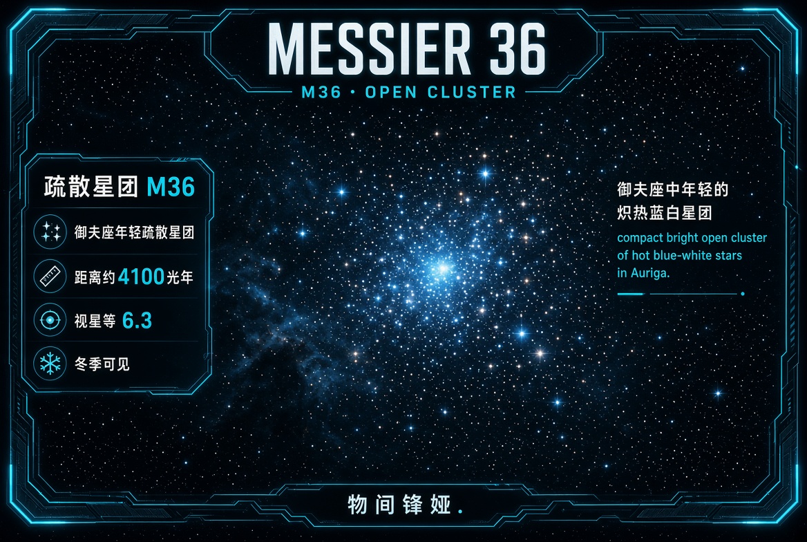 M036_疏散星团_Open_Cluster