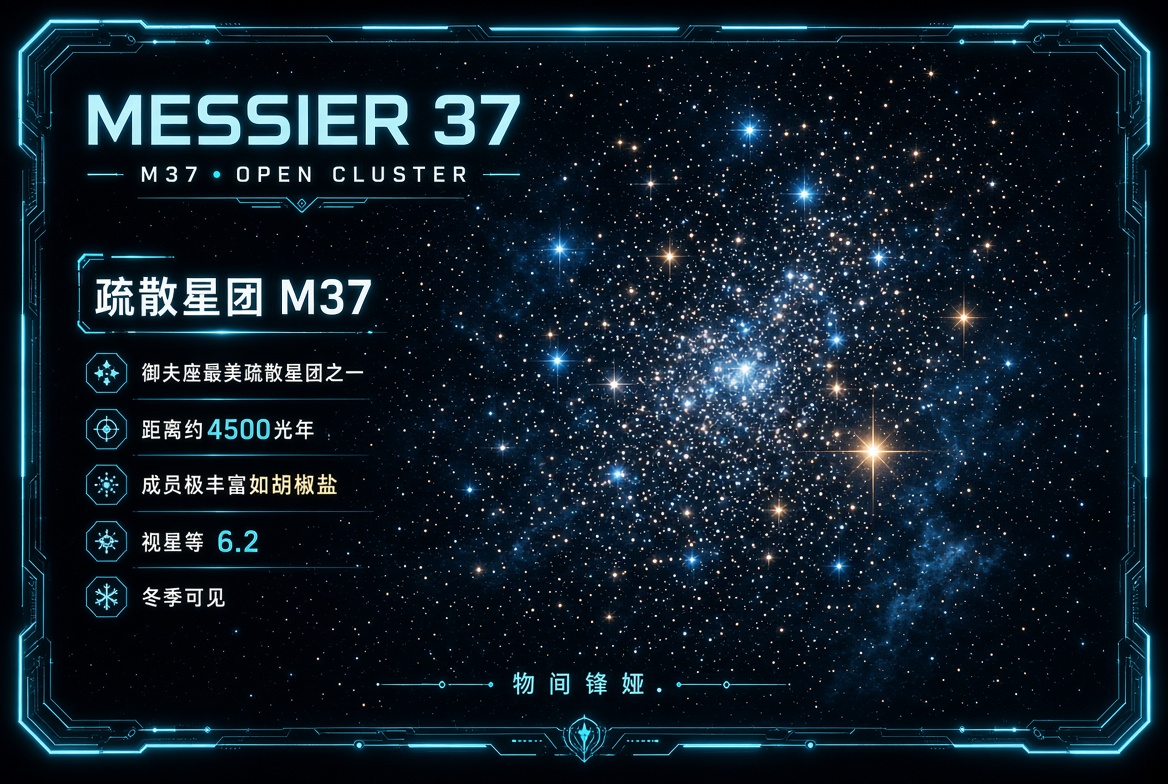 M037_疏散星团_Open_Cluster