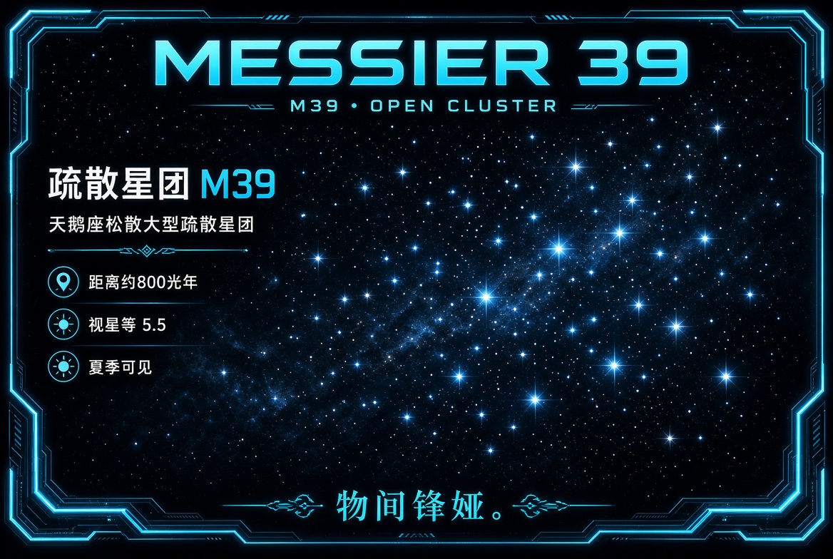M039_疏散星团_Open_Cluster