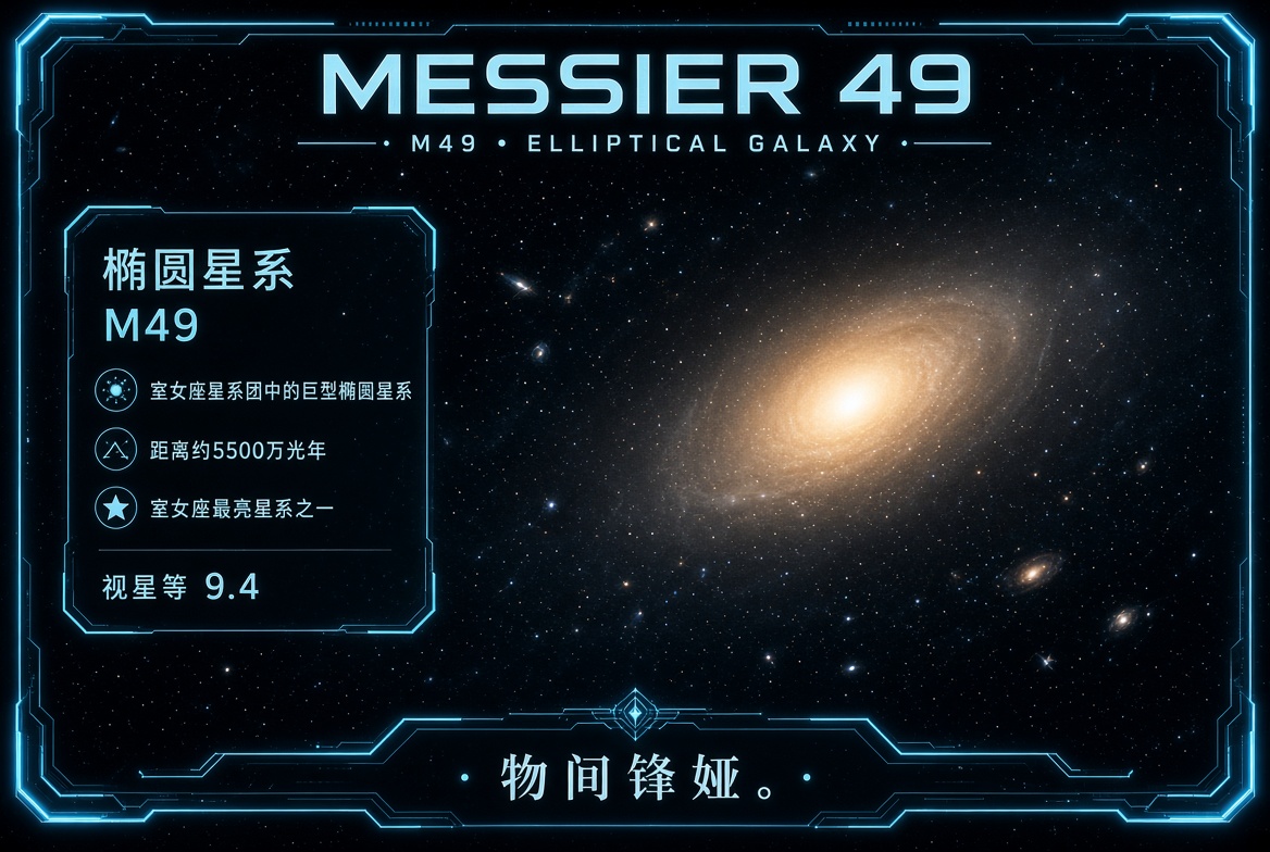 M049_椭圆星系_Elliptical_Galaxy