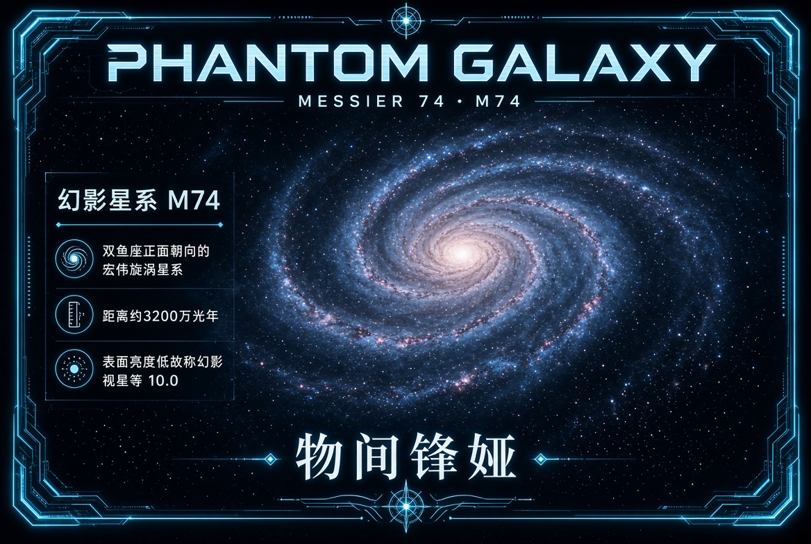 M074_幻影星系_Phantom_Galaxy
