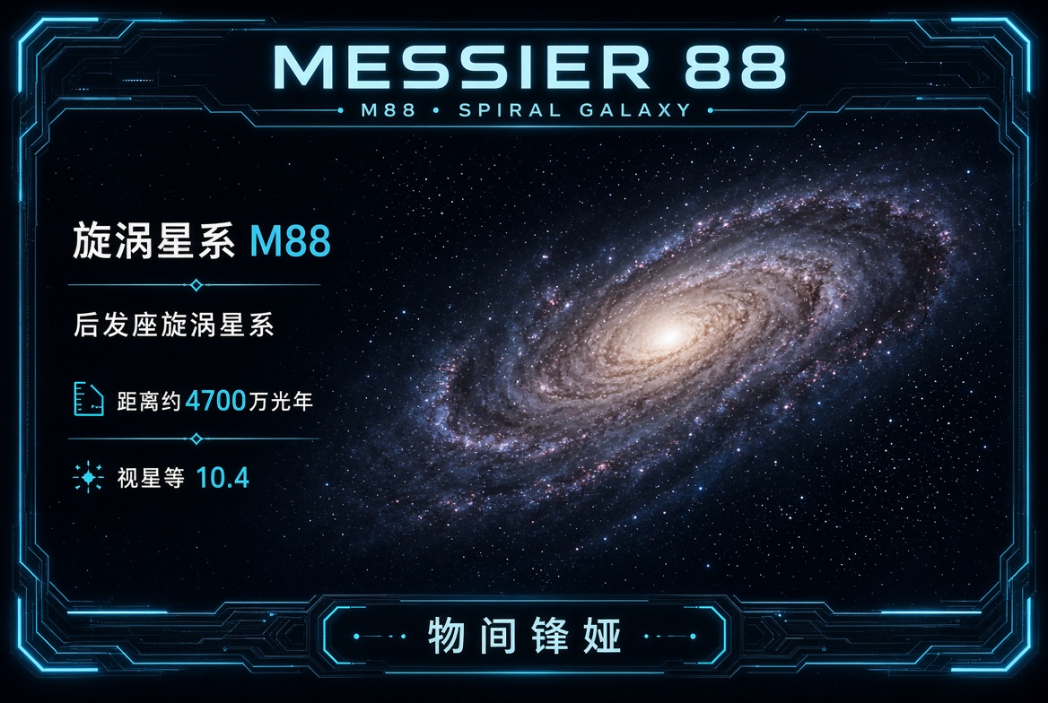 M088_旋涡星系_Spiral_Galaxy