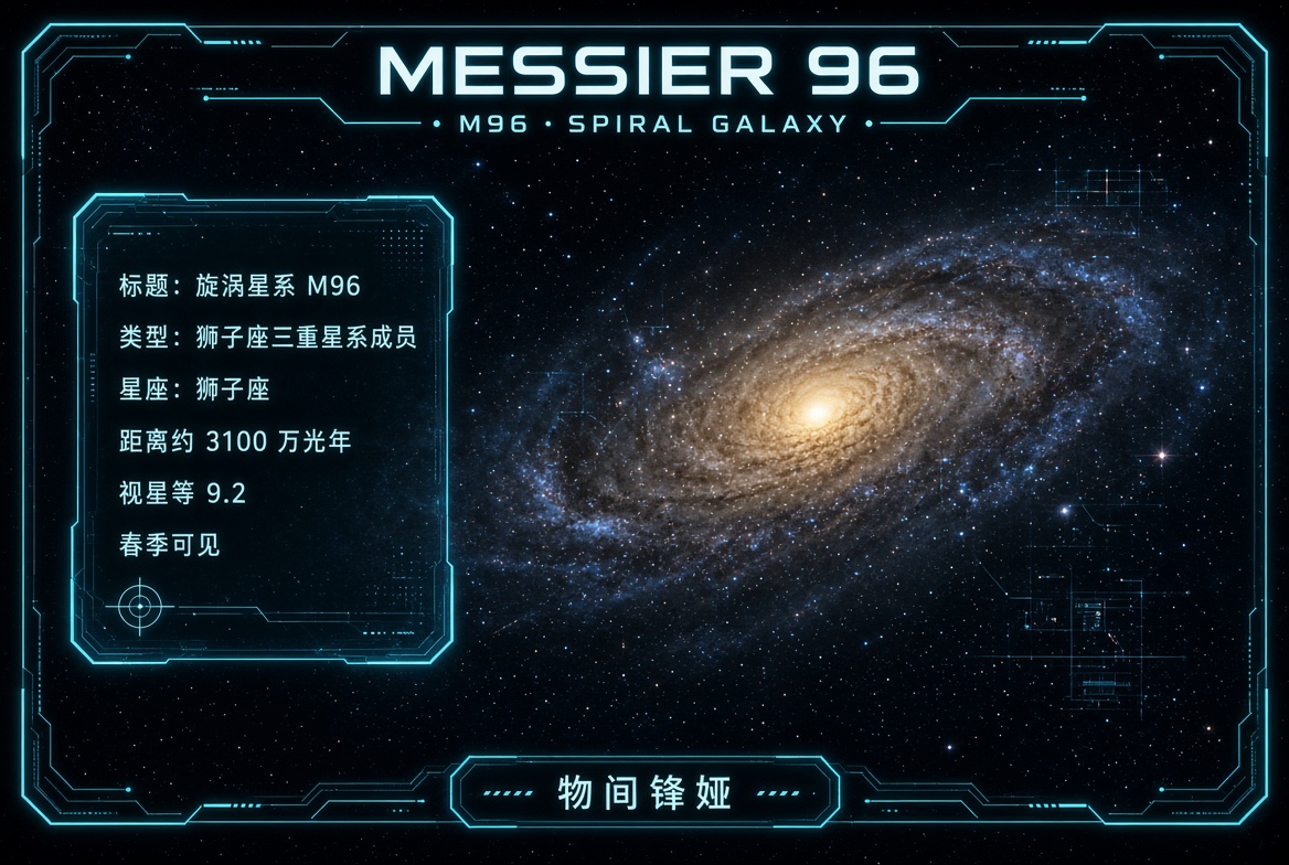 M096_旋涡星系_Spiral_Galaxy
