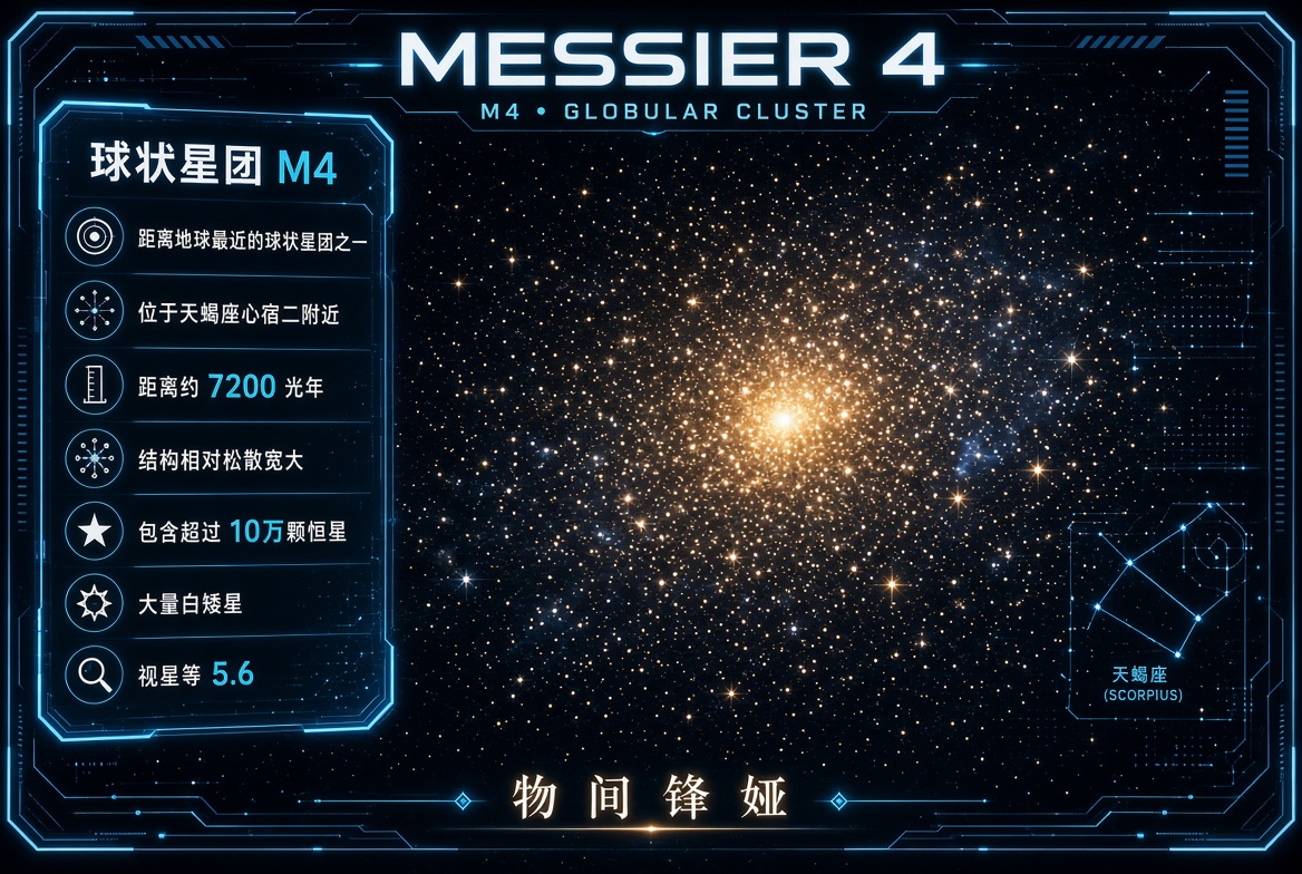 M4_Globular_Cluster_球状星团