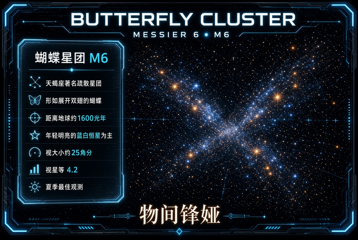 M6_Butterfly_Cluster_蝴蝶星团