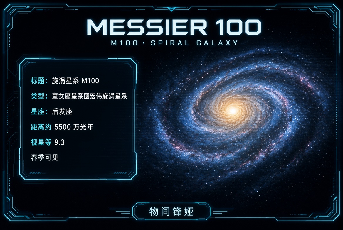 M系列Info图 / Messier_M100-M110_物间锋娅