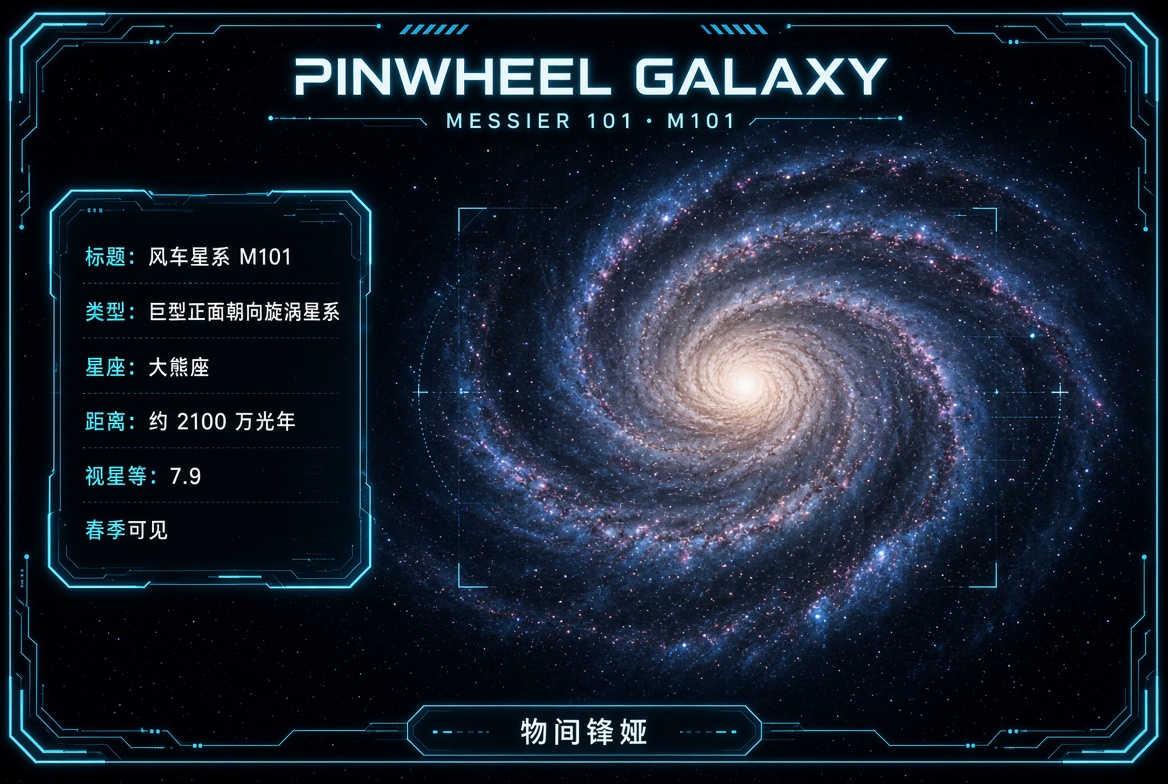 M101_风车星系_Pinwheel_Galaxy