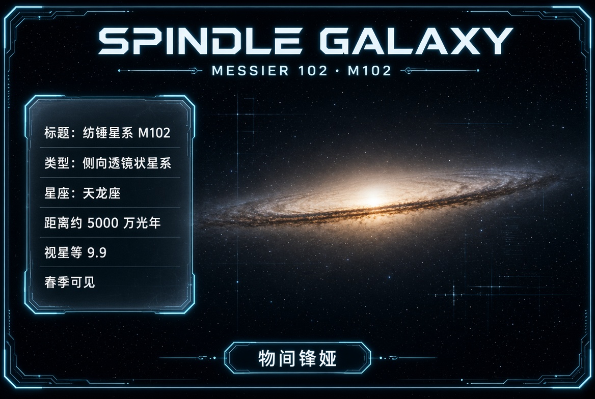 M102_纺锤星系_Spindle_Galaxy